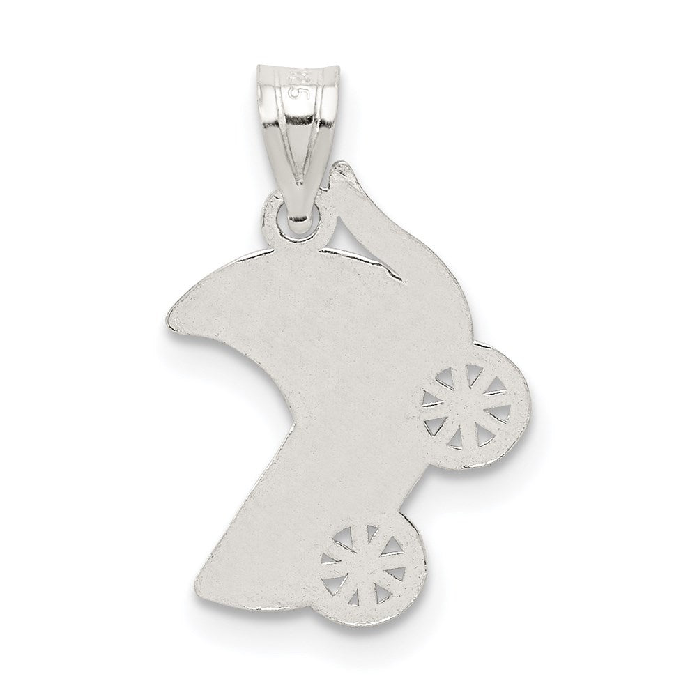 #1 Baby Charm in Sterling Silver