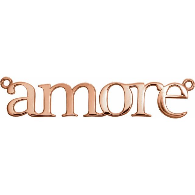 "Amore'" Necklace Center