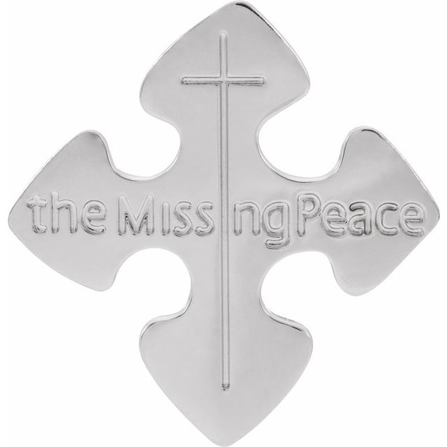 24x23mm Missing Peace Lapel Pin