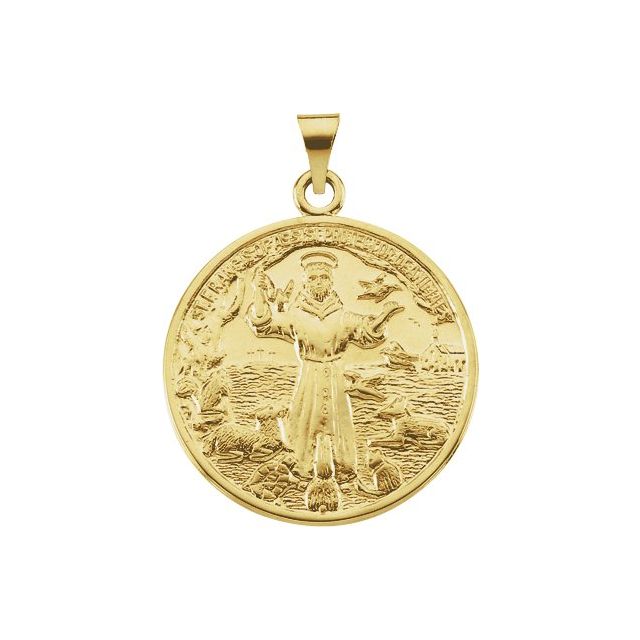 25mm St. Francis of Assisi Medal