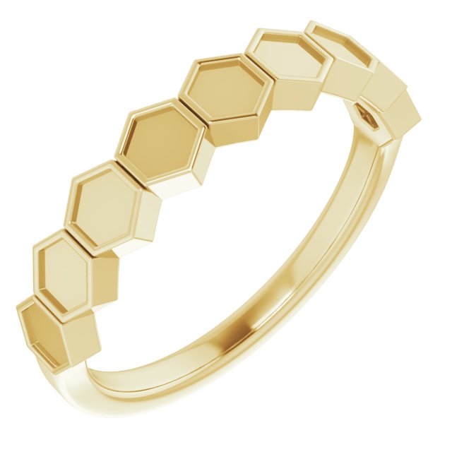 Stackable Geometric Ring