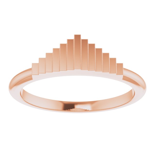 Geometric Stackable Ring