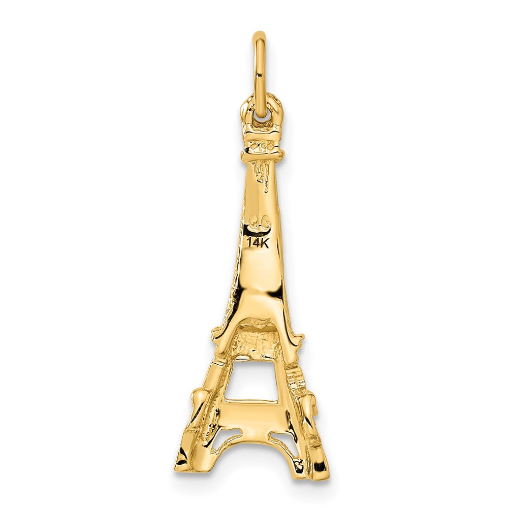 Eiffel Tower Charm in 14k Yellow Gold