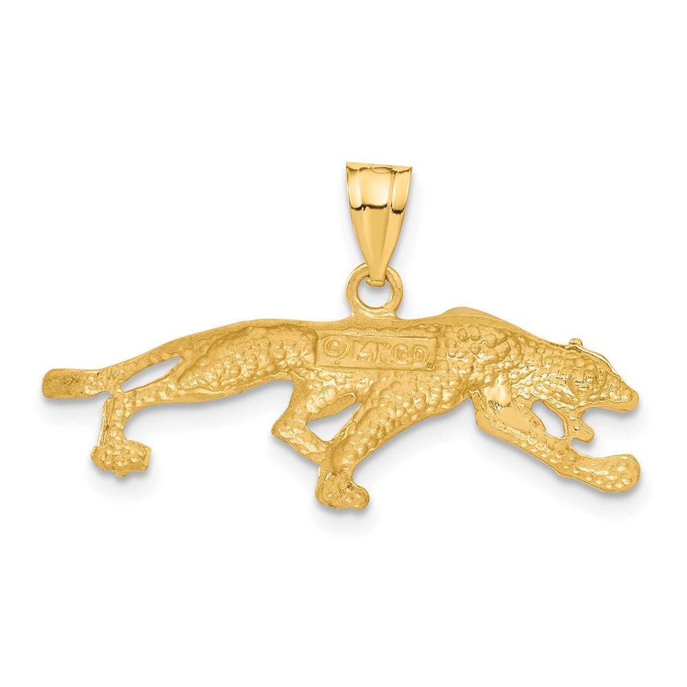 Panther Pendant in 14k Yellow Gold