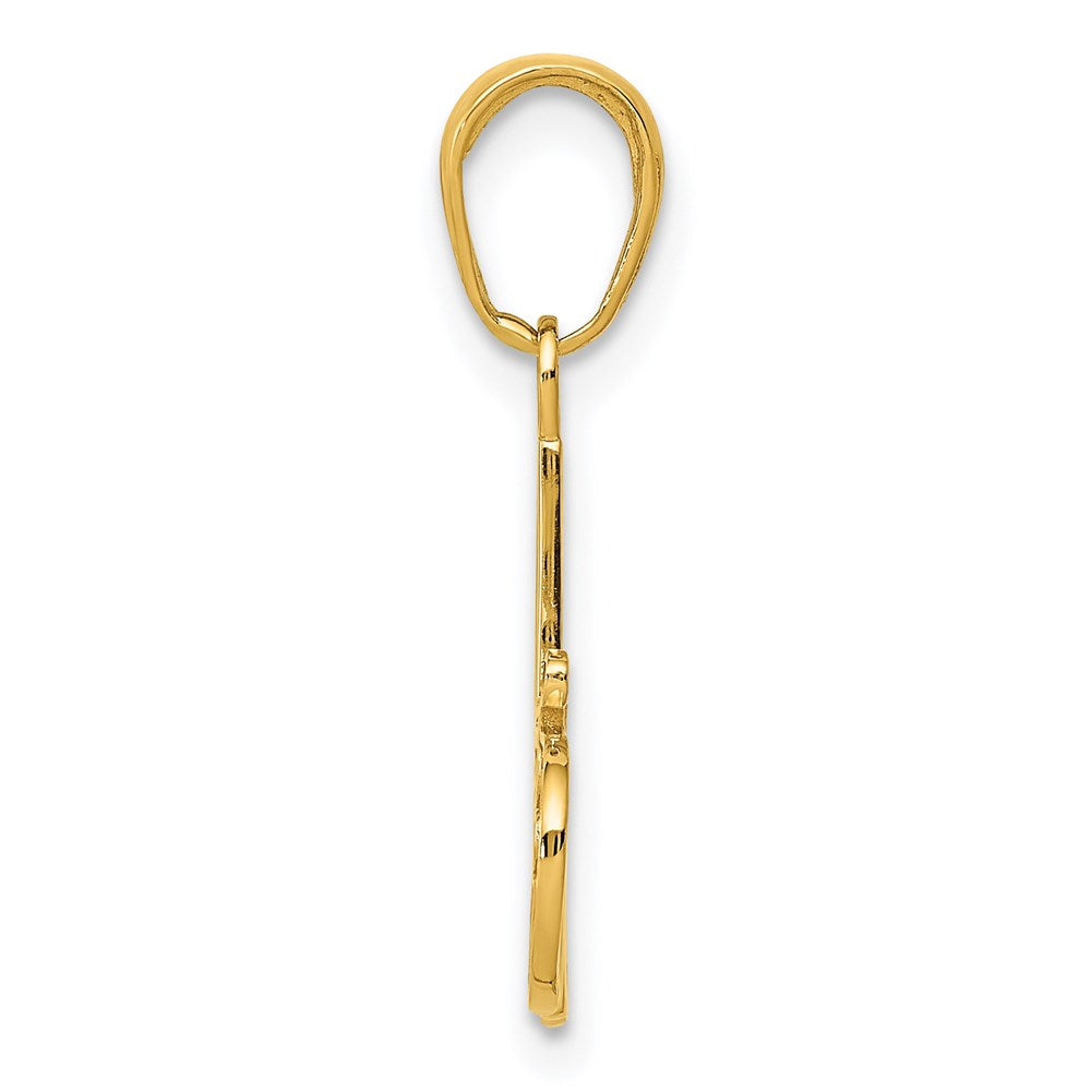 #1 NANA Charm in 14k Yellow Gold
