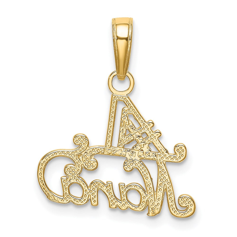 #1 NANA Charm in 14k Yellow Gold