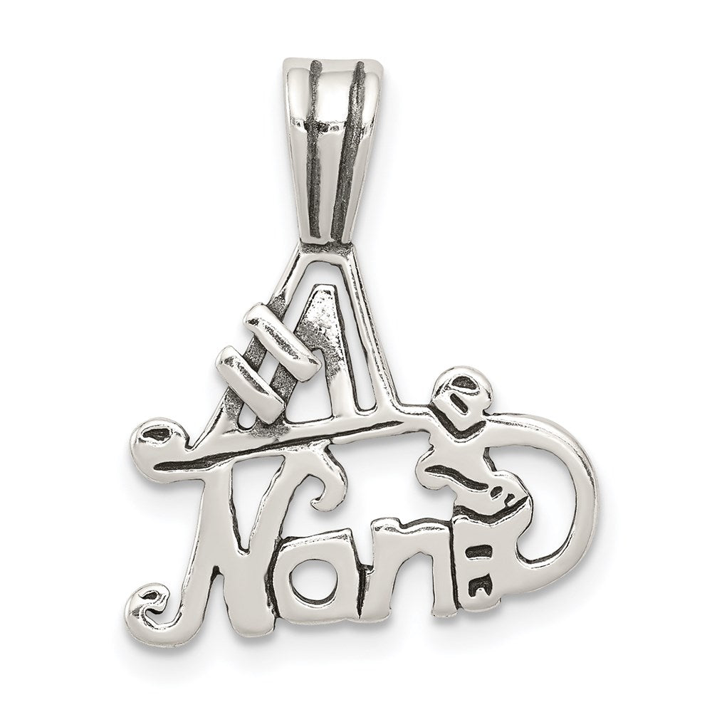#1 Nana Pendant in Sterling Silver