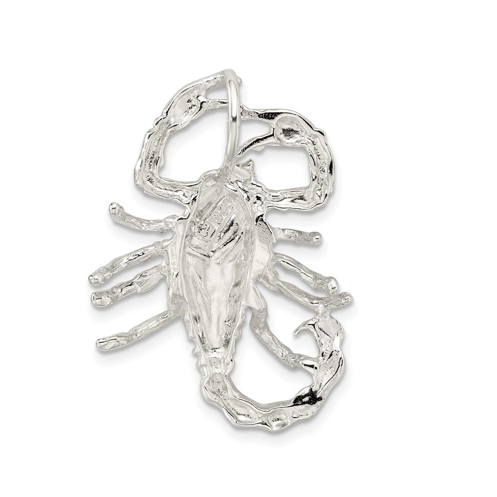Scorpion Pendant in Sterling Silver