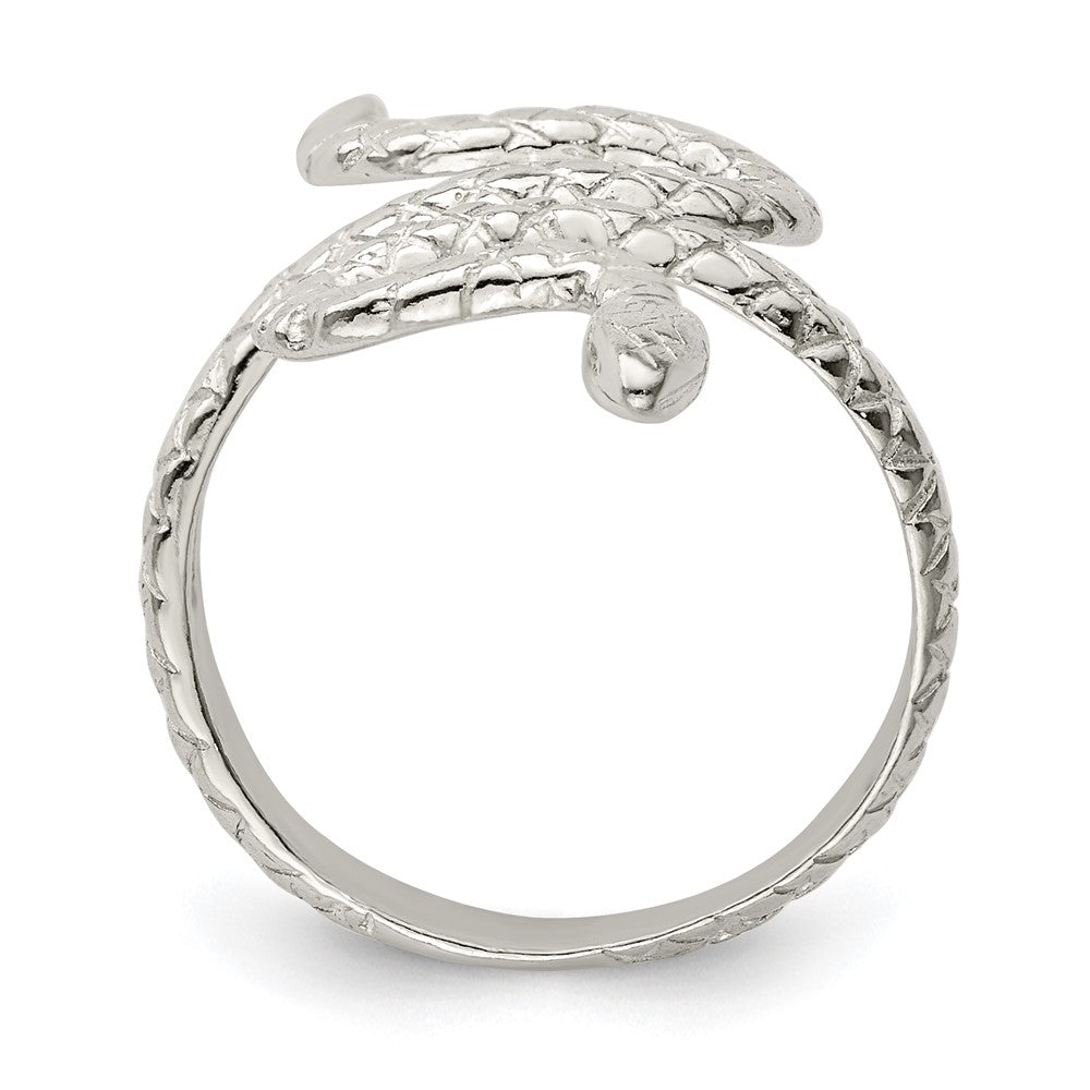 Snake Ring in Sterling Silver