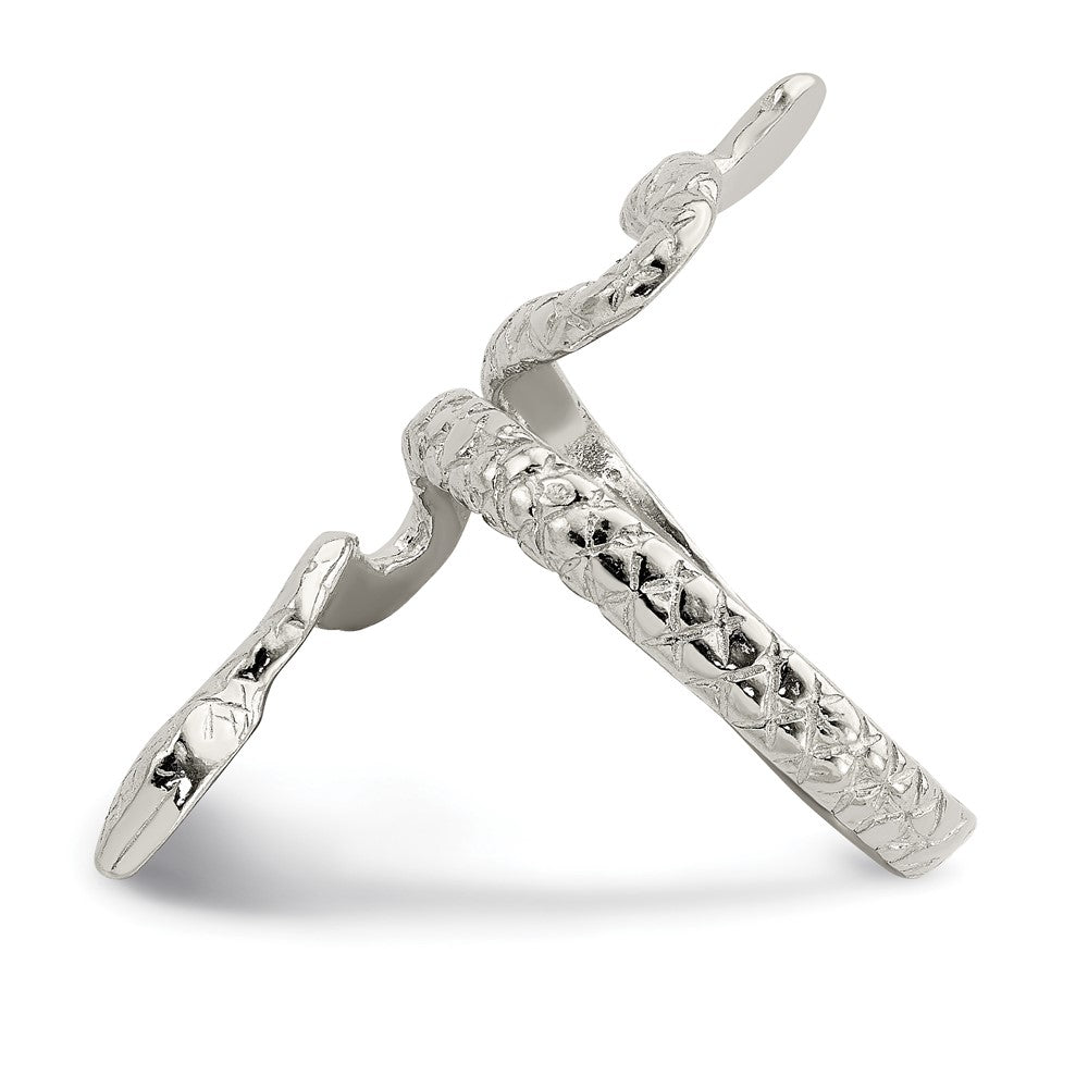 Snake Ring in Sterling Silver