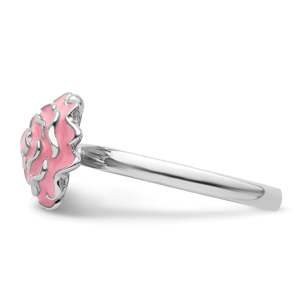 Stackable Expressions Carnation Ring in Sterling Silver