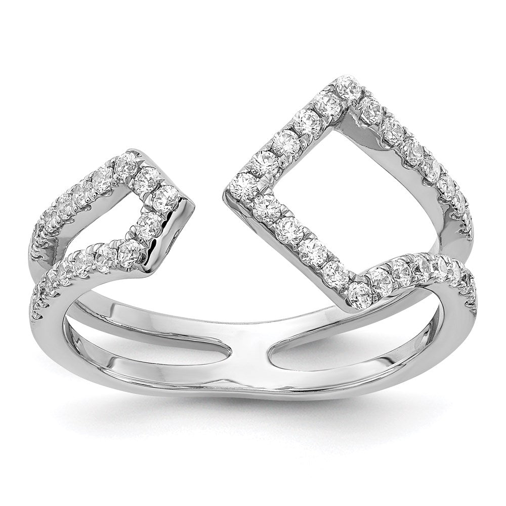 Lab Grown Diamond VS/SI FGH Ring in 14k White Gold