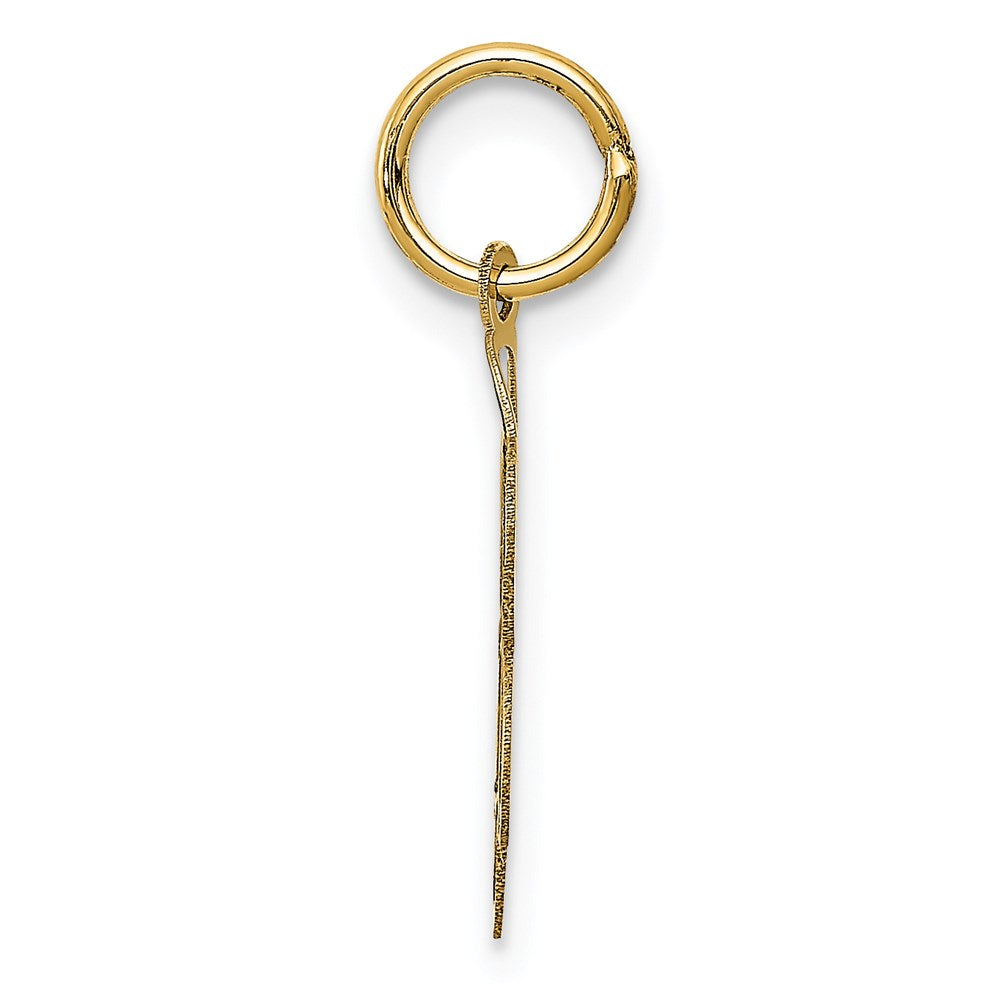 HAPPY BIRTHDAY Charm in 14k Yellow Gold