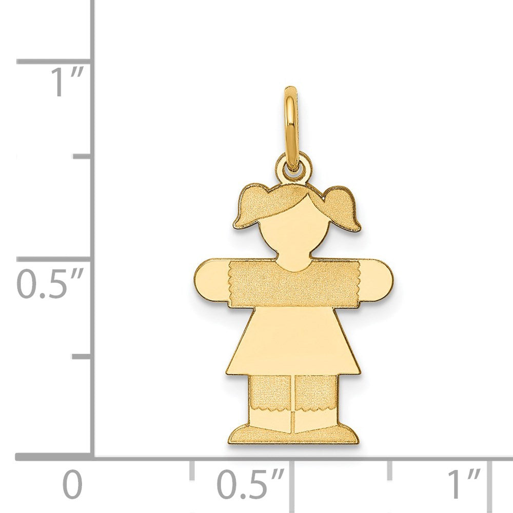 Kid Charm in 14k Yellow Gold