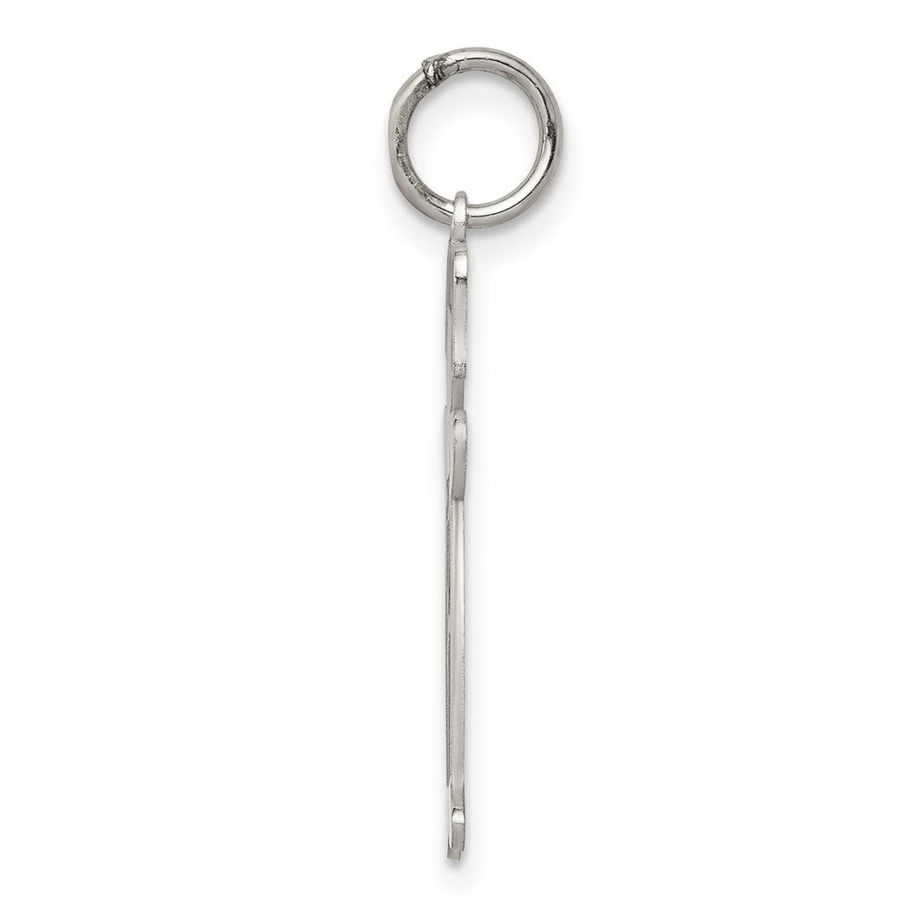 Rhodium-Plated Country Side Cuddle Charm in Sterling Silver