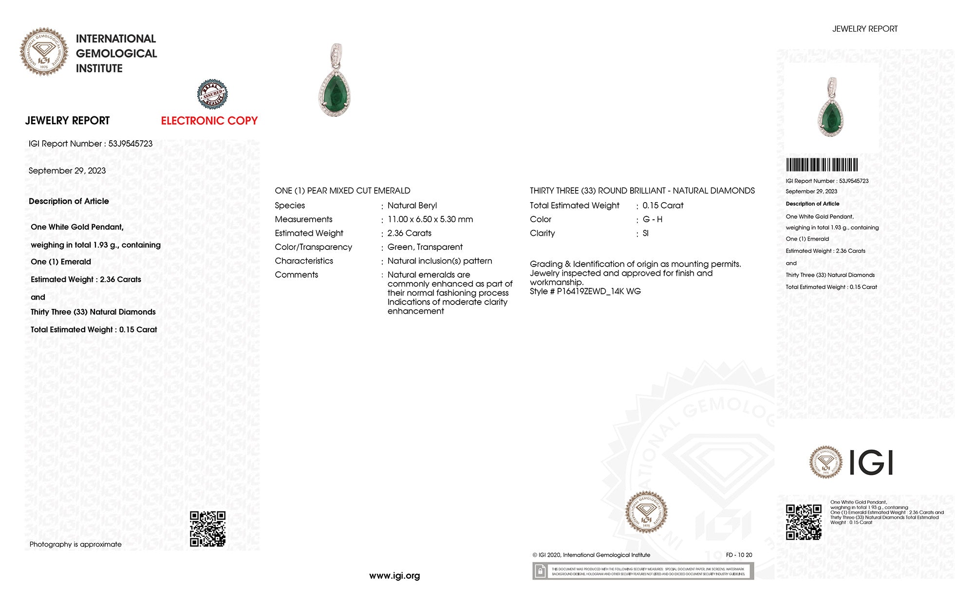 p16419zewd-14kw-certificate-image