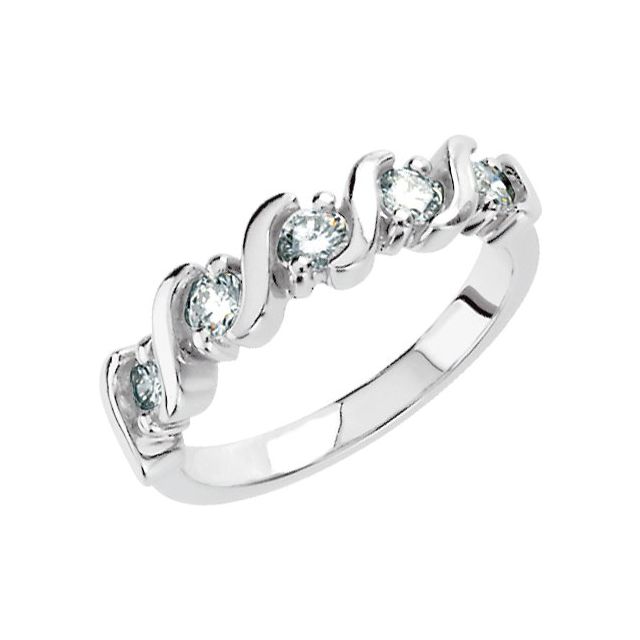 1/2 CTW Natural Diamond Anniversary Band