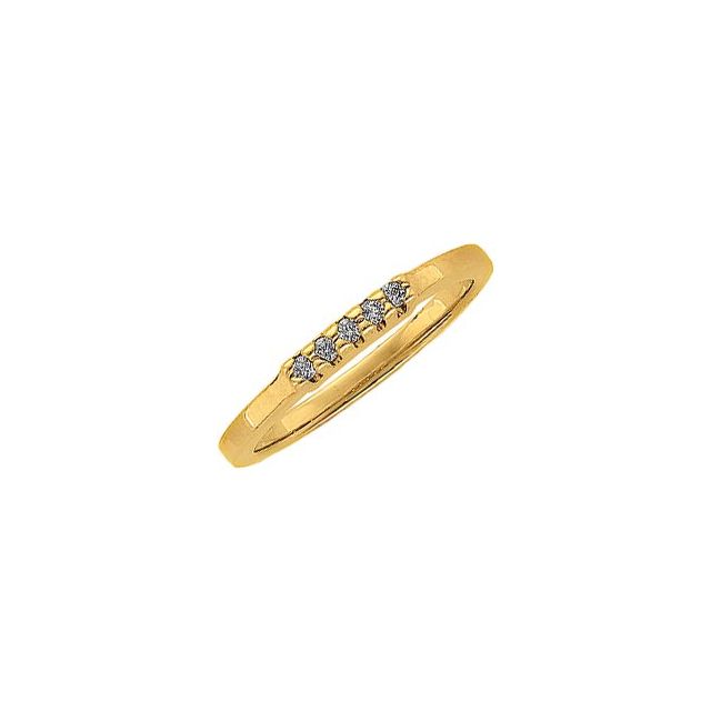 1/10 CTW Natural Diamond Anniversary Band