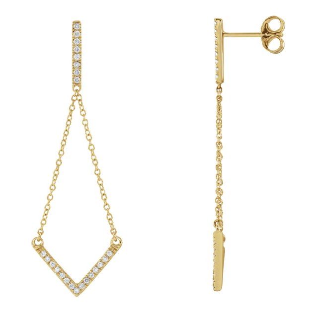 Round 1/4 CTW Natural Diamond Earrings