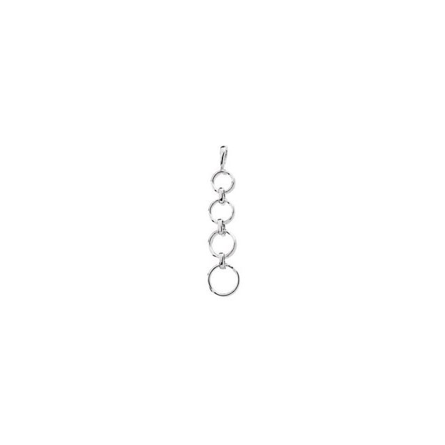 Graduated Circle Pendant