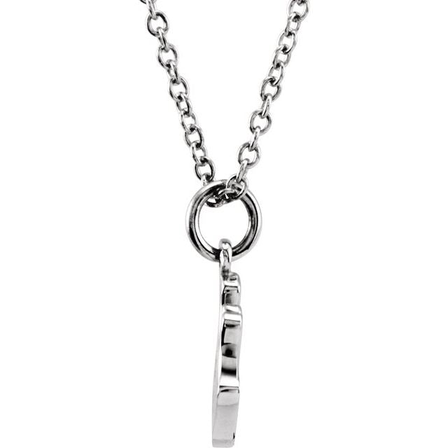 Tiny Posh Crown Necklace