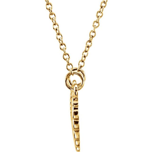 Tiny Posh Angel Wings Necklace