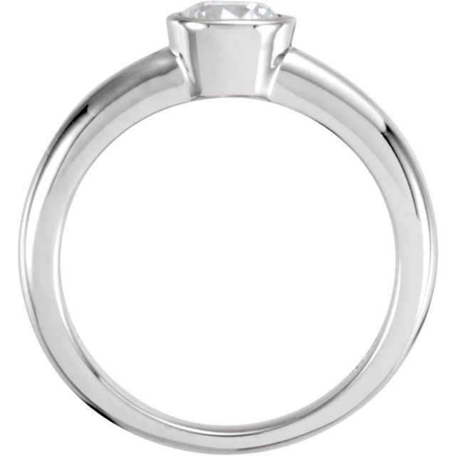 1/2 CTW Diamond Round Solitaire Engagement Ring