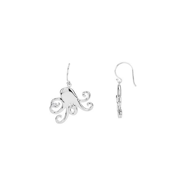 Octopus Earrings
