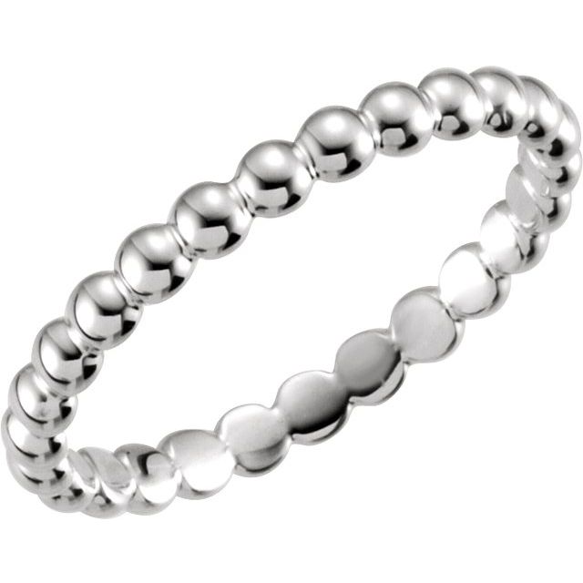 Beaded Stackable Ring