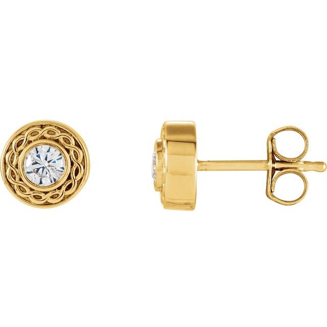 Round 1/5 CTW Natural Diamond Earrings
