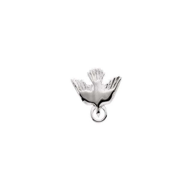 15mm Flying Holy Spirit Dove Pendant