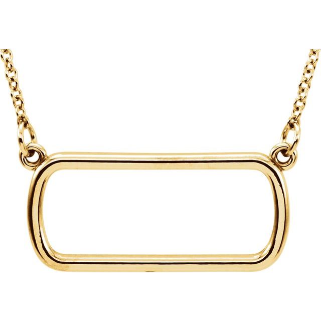 Geometric 16 1/2" Necklace