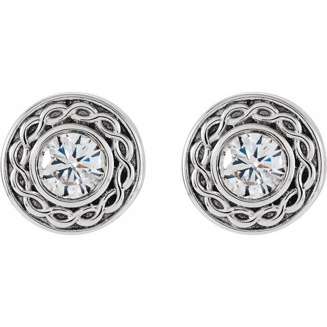 Round 1/5 CTW Natural Diamond Earrings