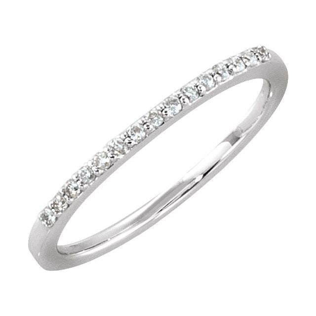 Round 1/8 CTW Natural Diamond Anniversary Band