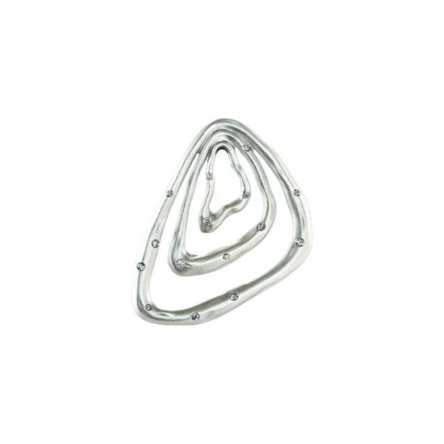 Round 1/5 CTW Natural Diamond Pendant