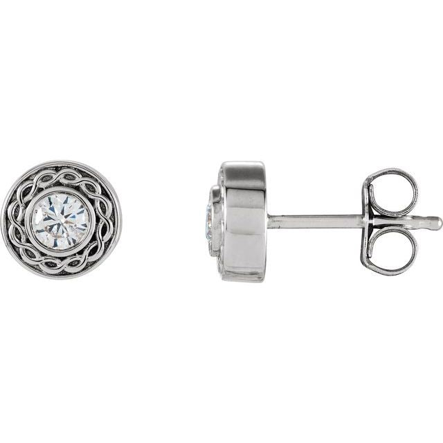 Round 1/5 CTW Natural Diamond Earrings