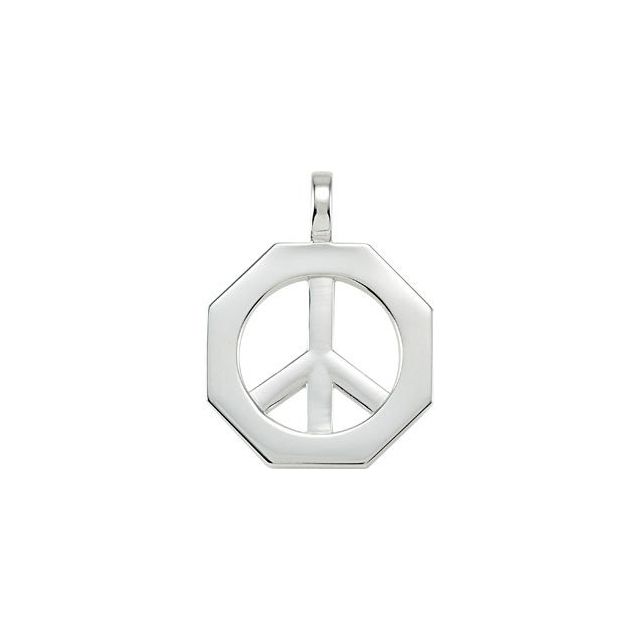 Peace Sign Pendant