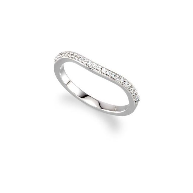 1/8 CTW Natural Diamond Matching Band