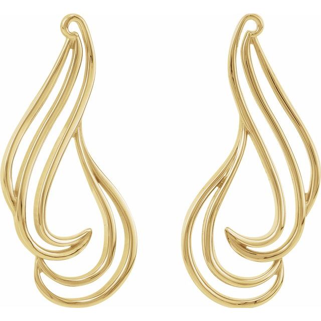 Pair Freeform Earring