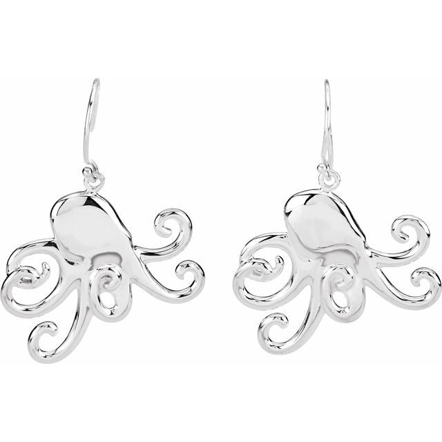 Octopus Earrings