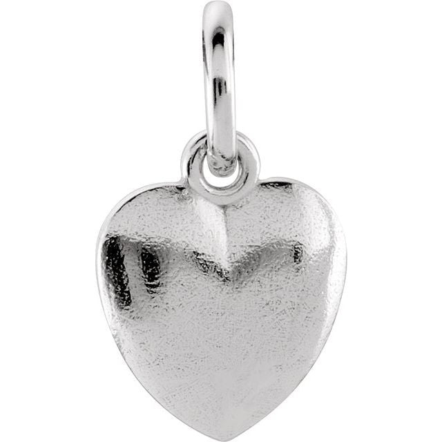 Puffed Heart Charm