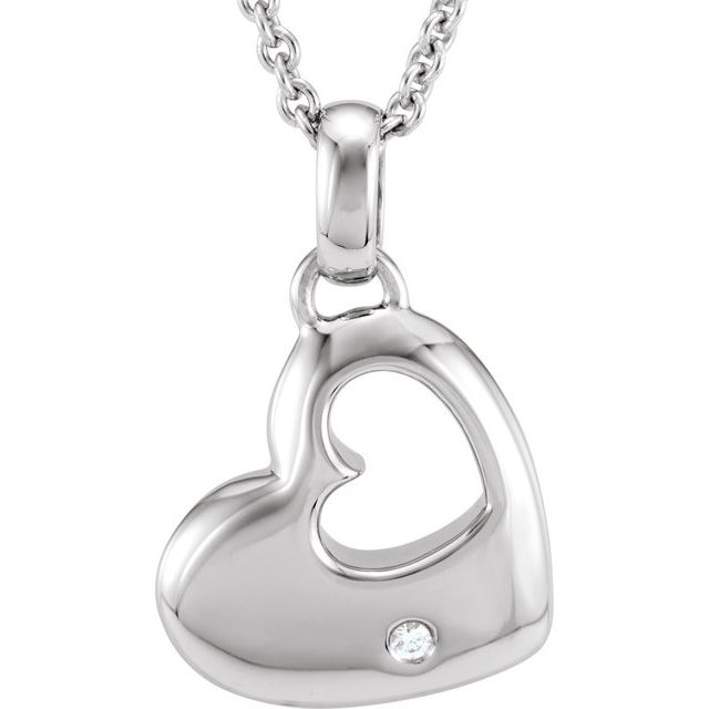 .01 CT Natural Diamond Necklace
