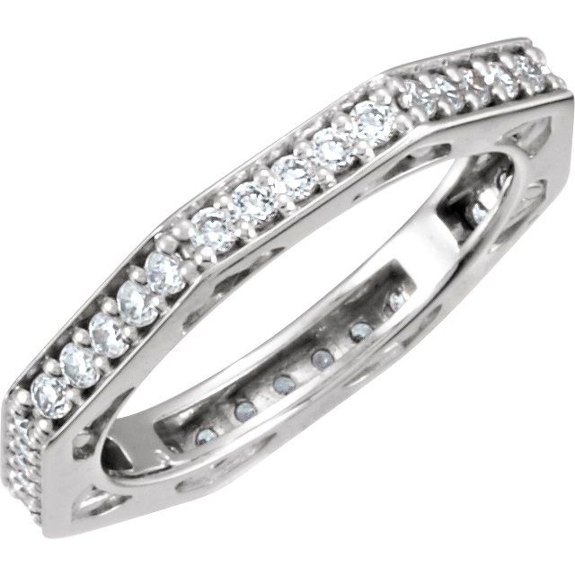 Round 1/2 CTW Natural Diamond Eternity Band