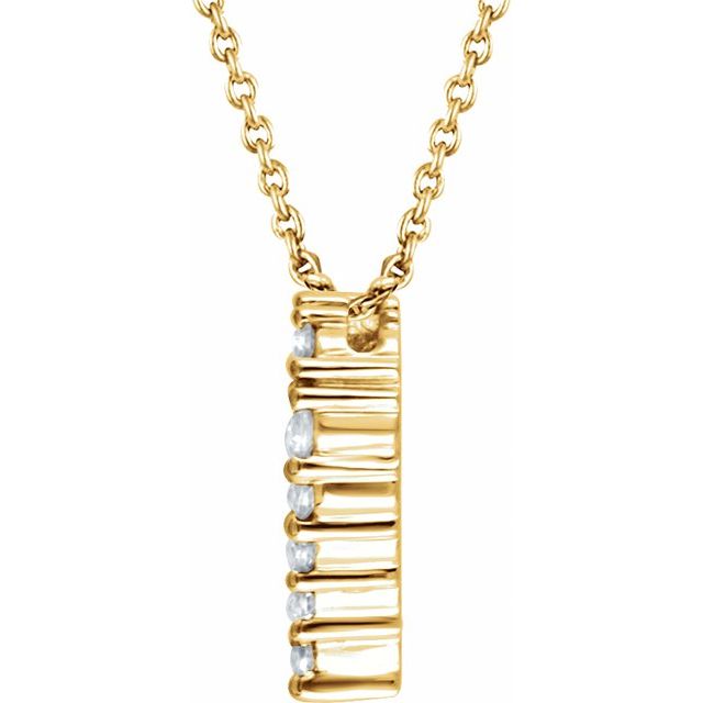Round 1/4 CTW Natural Diamond Heart Necklace