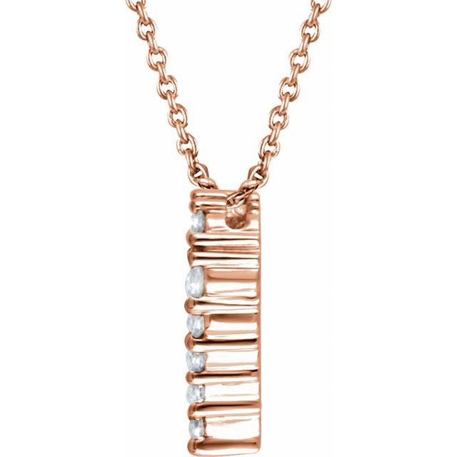 Round 1/4 CTW Natural Diamond Heart Necklace