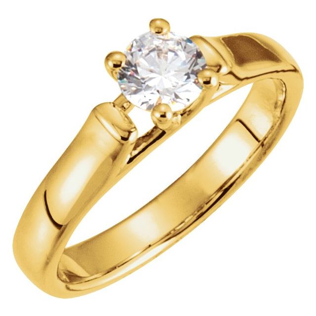 1/2 CTW Diamond Solitaire Engagement Ring