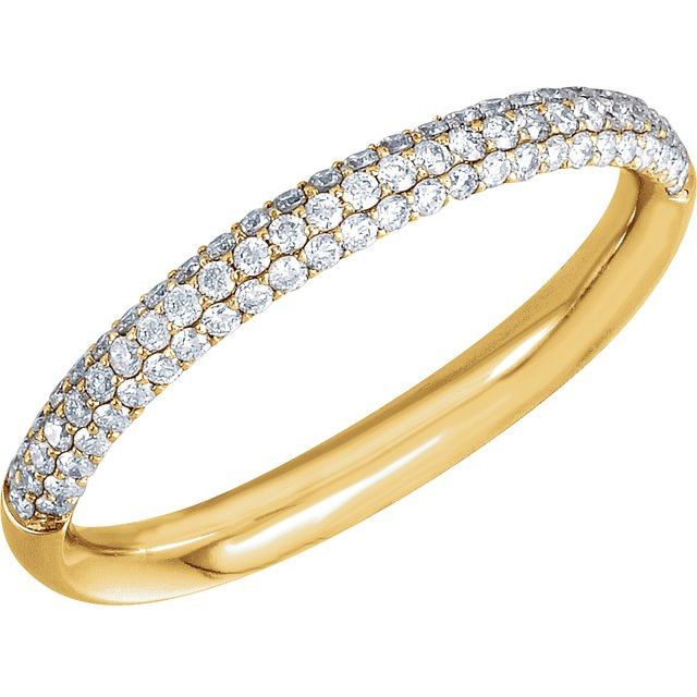 Round 3/8 CTW Diamond Pavé Anniversary Band