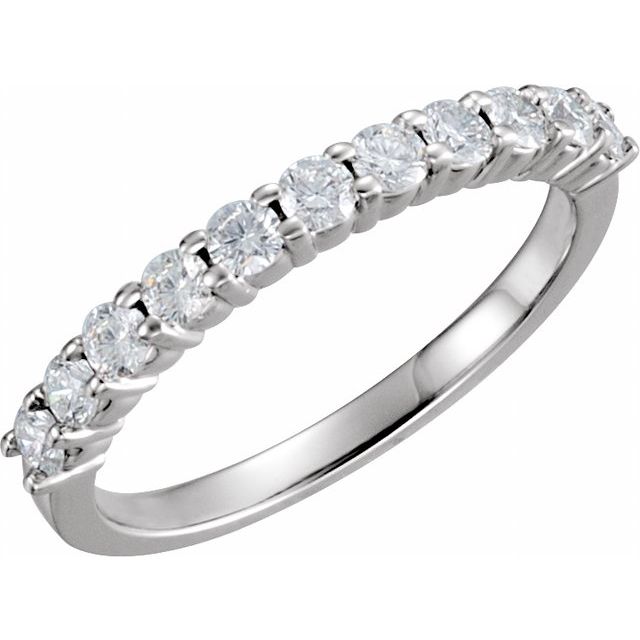 3/4 CTW Natural Diamond Anniversary Band