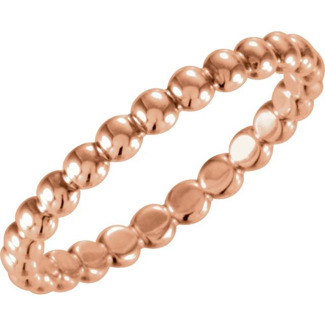 Beaded Stackable Ring