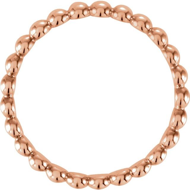 Beaded Stackable Ring